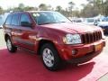 2006 Inferno Red Crystal Pearl Jeep Grand Cherokee Laredo 4x4  photo #5