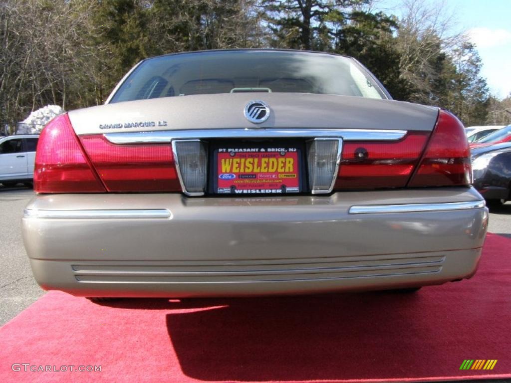 2004 Grand Marquis LS - Arizona Beige Metallic / Medium Parchment photo #7