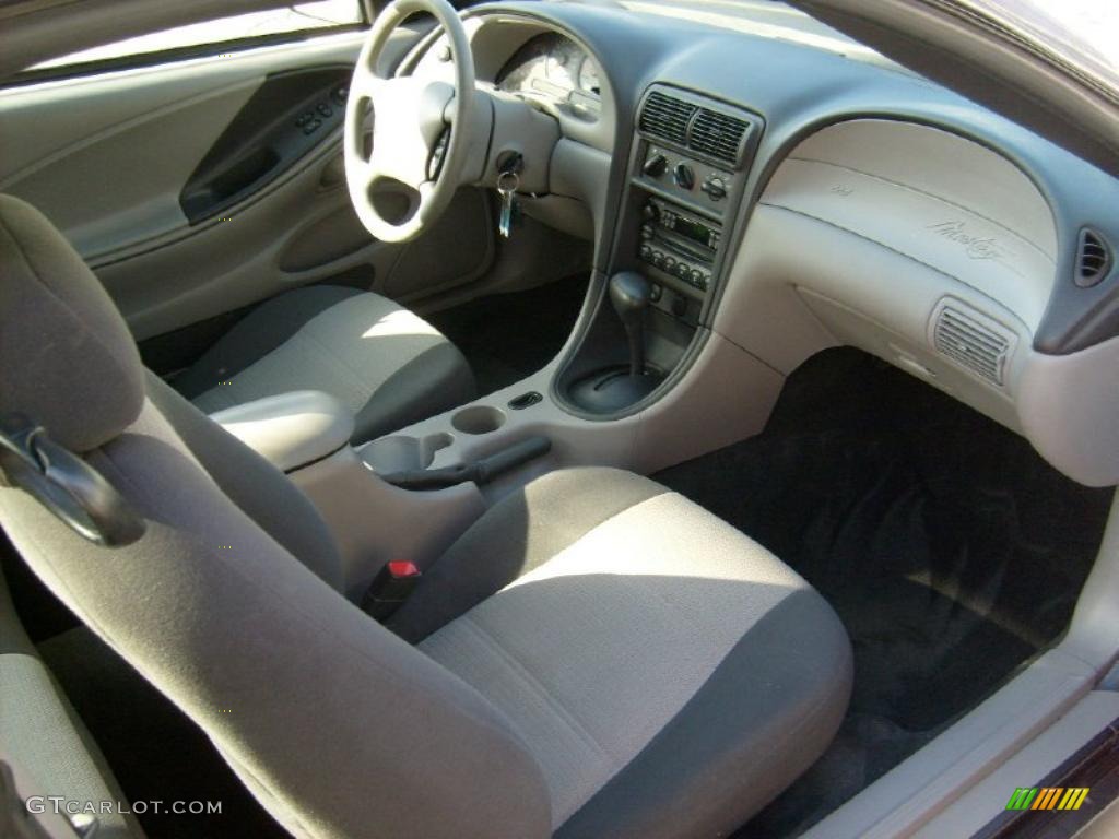 2003 Mustang V6 Coupe - Dark Shadow Grey Metallic / Medium Graphite photo #12