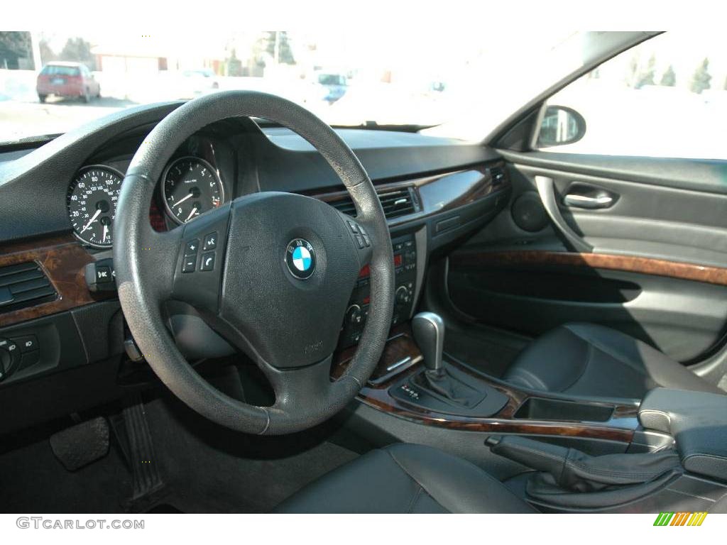 2006 3 Series 330i Sedan - Titanium Silver Metallic / Black Dakota Leather photo #12