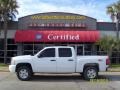 2007 Summit White Chevrolet Silverado 1500 LT Crew Cab 4x4  photo #1