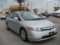 2007 Alabaster Silver Metallic Honda Civic LX Sedan  photo #1