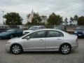 2007 Alabaster Silver Metallic Honda Civic LX Sedan  photo #6
