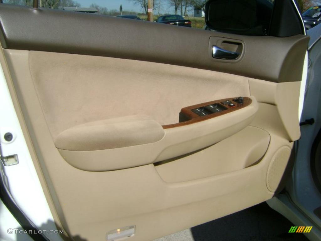 2007 Accord EX Sedan - Taffeta White / Ivory photo #9