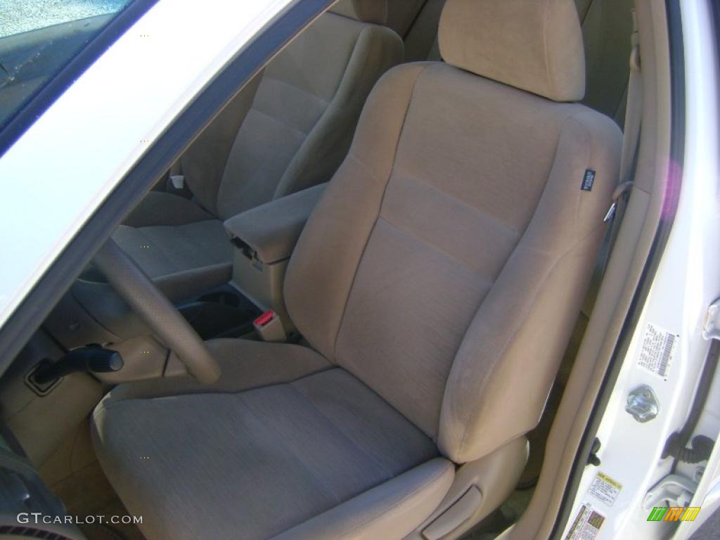2007 Accord EX Sedan - Taffeta White / Ivory photo #11