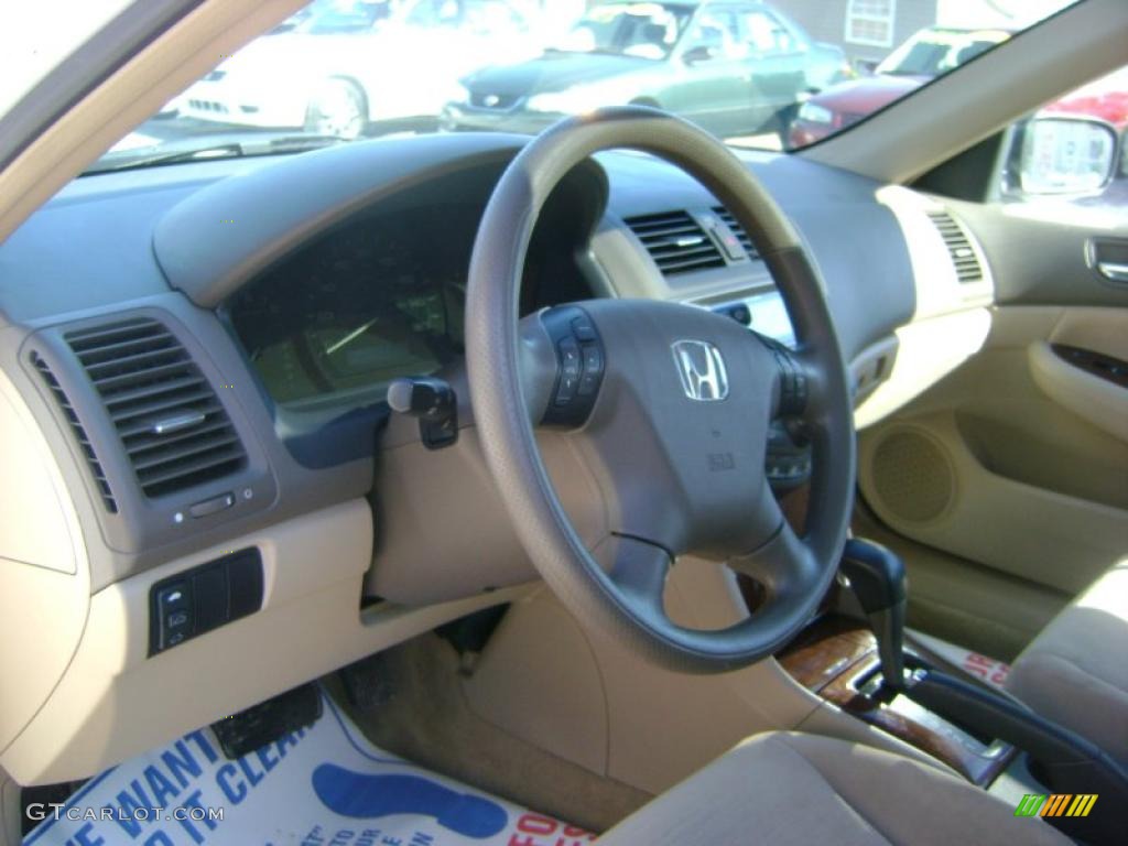 2007 Accord EX Sedan - Taffeta White / Ivory photo #13