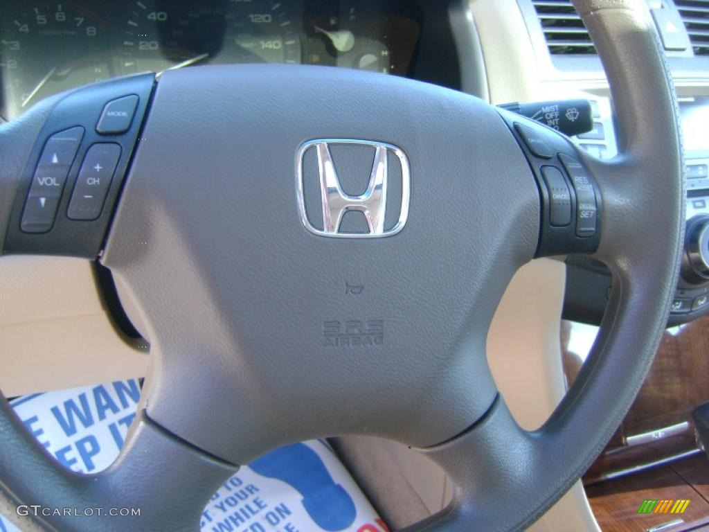 2007 Accord EX Sedan - Taffeta White / Ivory photo #16