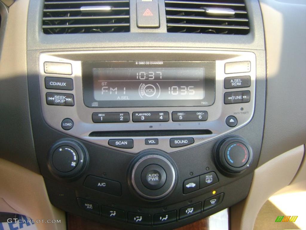 2007 Accord EX Sedan - Taffeta White / Ivory photo #19