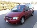 2007 Inferno Red Crystal Pearl Dodge Caravan SXT  photo #1