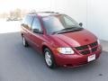 2007 Inferno Red Crystal Pearl Dodge Caravan SXT  photo #5