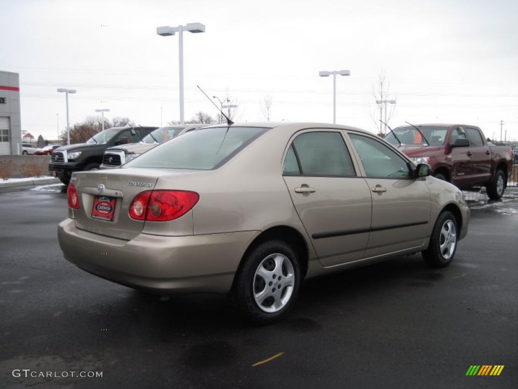 2008 Corolla CE - Desert Sand Mica / Beige photo #2