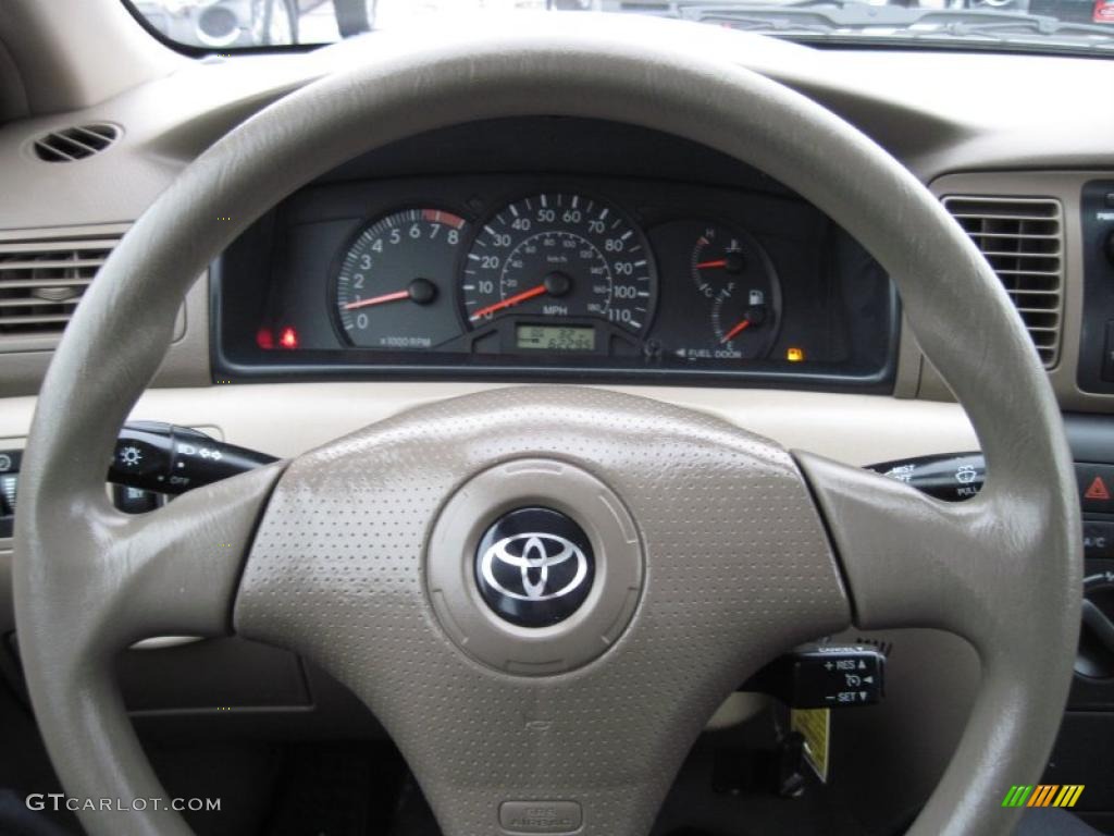 2008 Corolla CE - Desert Sand Mica / Beige photo #14