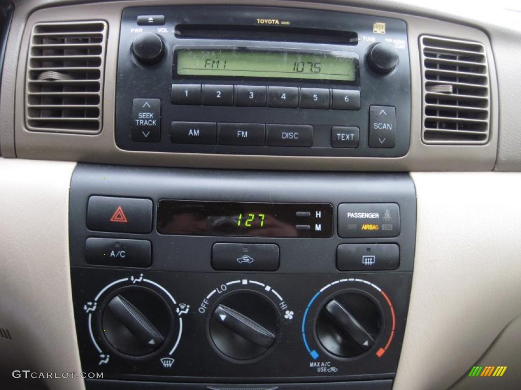 2008 Corolla CE - Desert Sand Mica / Beige photo #16