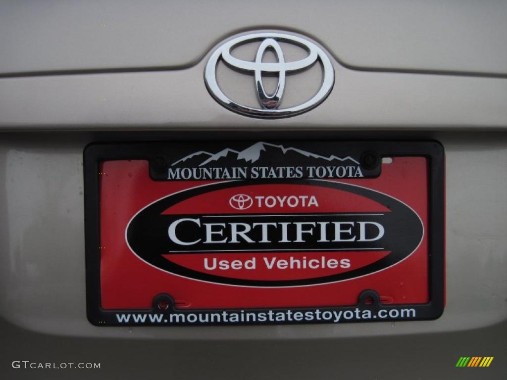 2008 Corolla CE - Desert Sand Mica / Beige photo #21
