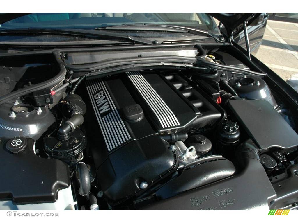 2004 3 Series 325i Sedan - Jet Black / Black photo #12