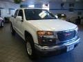 2009 Summit White GMC Canyon SLE Crew Cab 4x4  photo #4