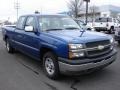 2003 Arrival Blue Metallic Chevrolet Silverado 1500 Extended Cab  photo #3