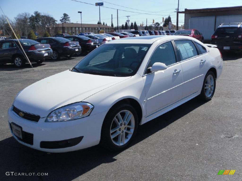 2009 Impala LTZ - White / Gray photo #1