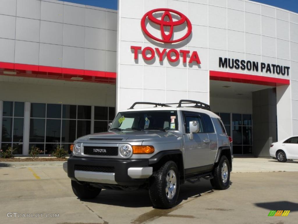 2008 FJ Cruiser 4WD - Titanium Metallic / Dark Charcoal photo #1