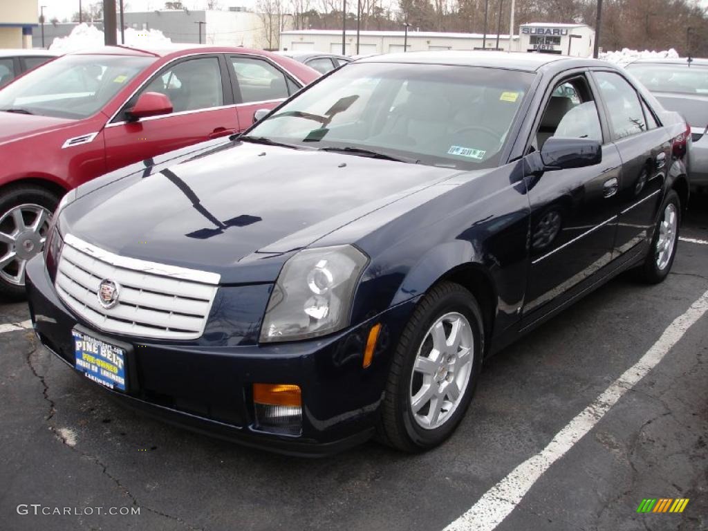 2007 CTS Sedan - Blue Chip / Light Gray/Ebony photo #1