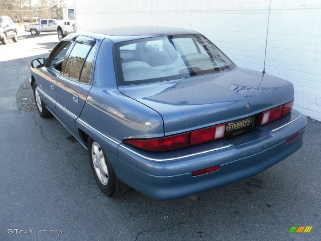 1997 Skylark Custom Sedan - Medium Adriatic Blue Metallic / Graphite photo #2