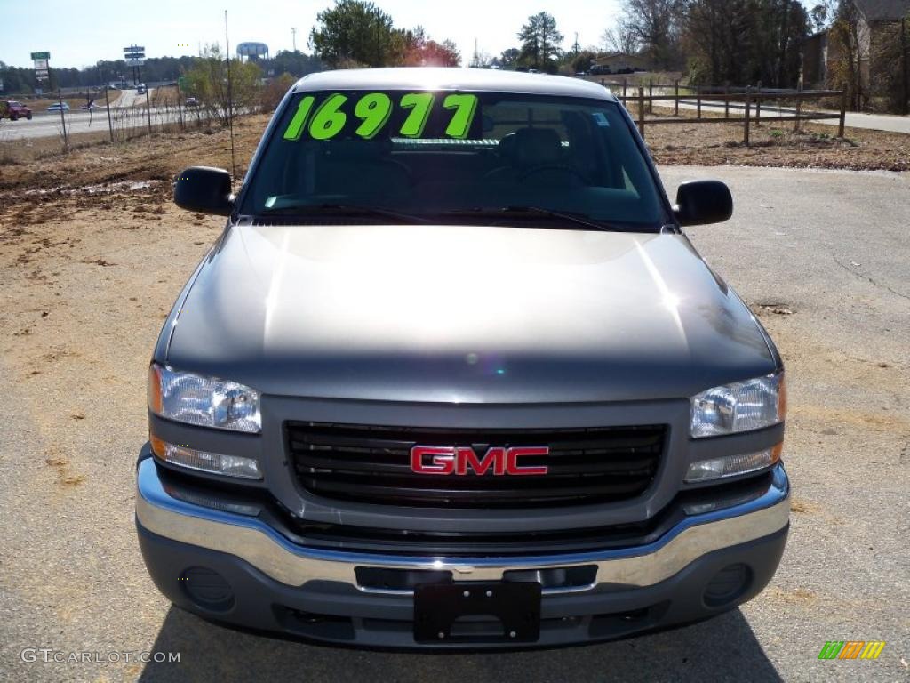 2007 Sierra 1500 Classic SL Extended Cab - Steel Gray Metallic / Dark Titanium photo #2