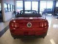 2010 Red Candy Metallic Ford Mustang GT Premium Convertible  photo #4