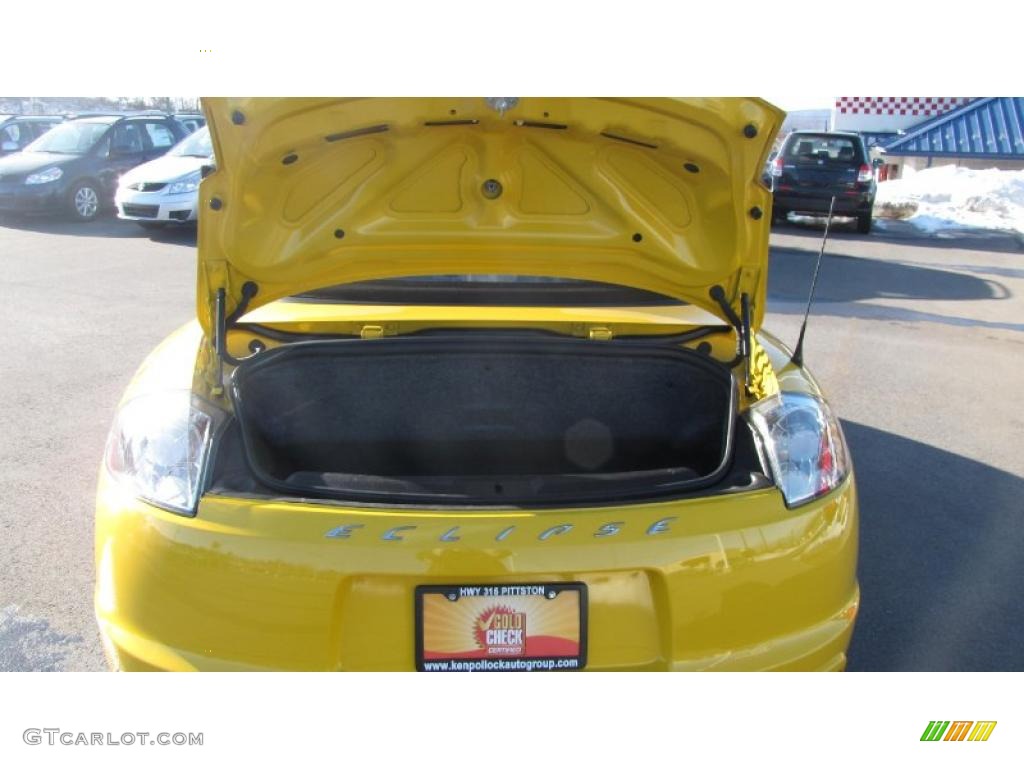 2009 Eclipse Spyder GS - Solar Satin Yellow / Dark Charcoal photo #9