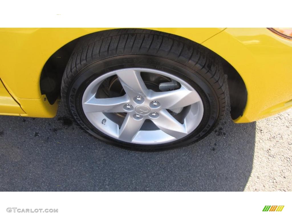 2009 Eclipse Spyder GS - Solar Satin Yellow / Dark Charcoal photo #16