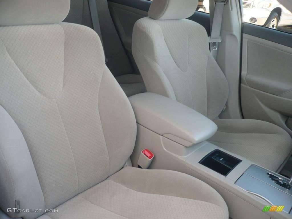 2007 Camry LE V6 - Black / Bisque photo #8