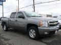 2008 Silver Birch Metallic Chevrolet Silverado 1500 LT Crew Cab  photo #3