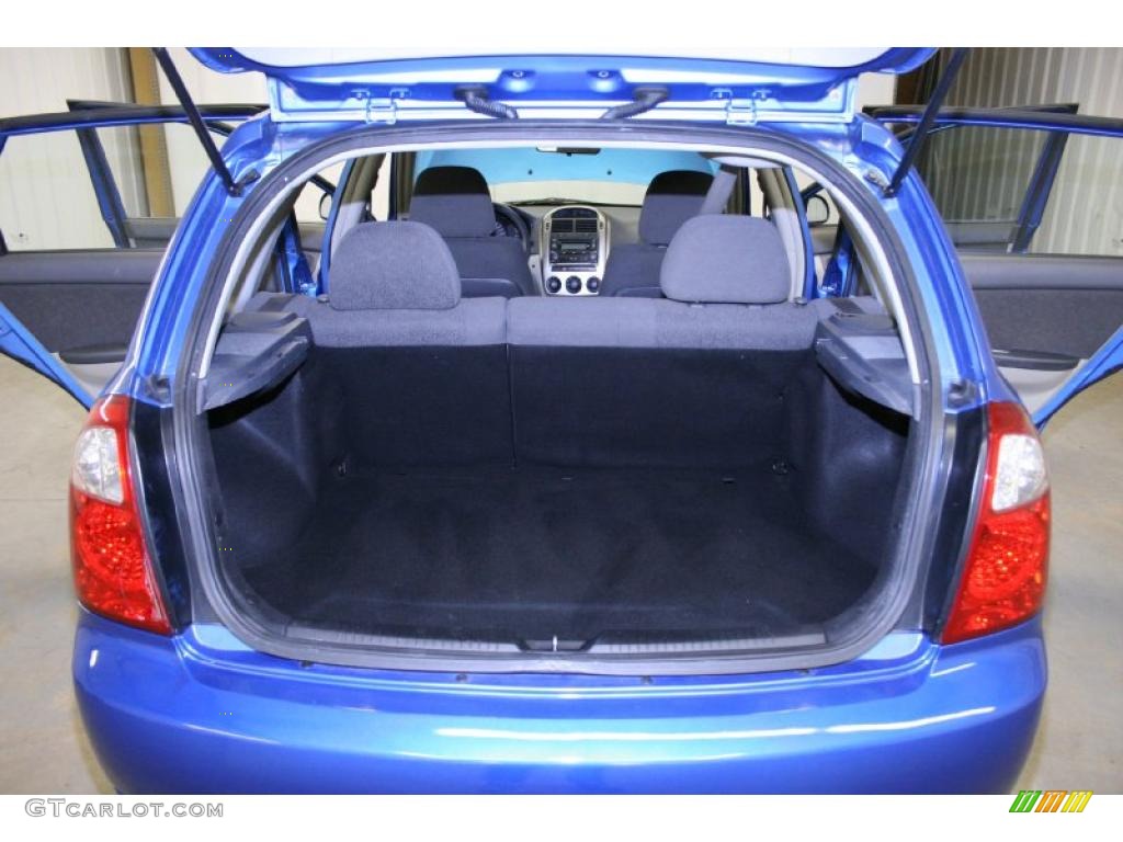 2005 Spectra 5 Wagon - Imperial Blue / Gray photo #64