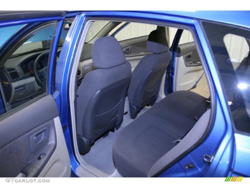 2005 Spectra 5 Wagon - Imperial Blue / Gray photo #65