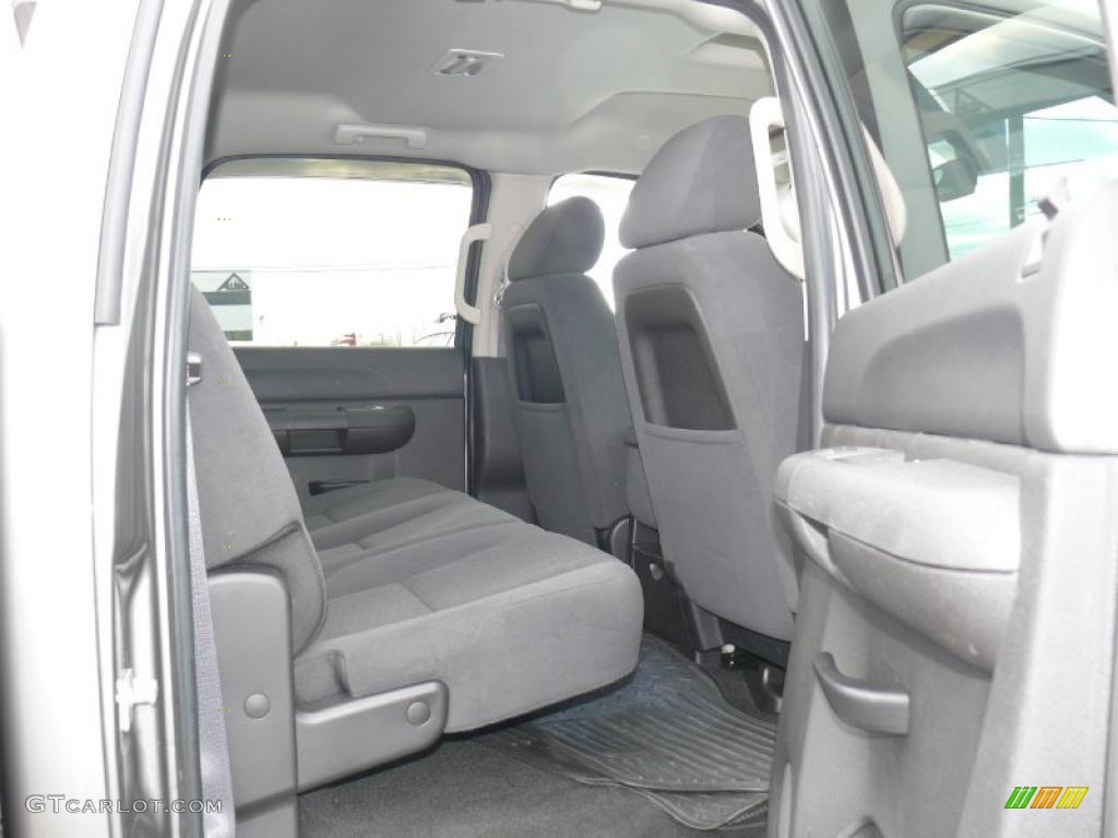 2008 Silverado 1500 LT Crew Cab - Silver Birch Metallic / Ebony photo #12