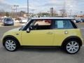 2004 Liquid Yellow Mini Cooper S Hardtop  photo #6