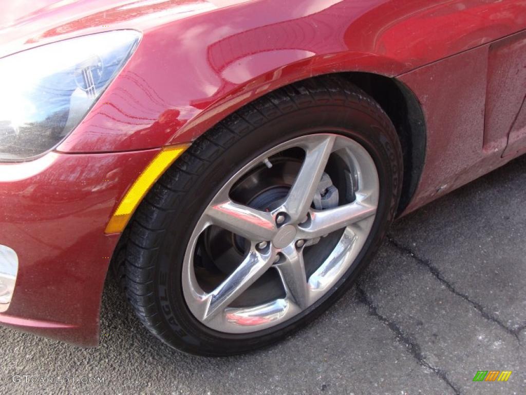 2009 Sky Red Line Roadster - Ruby Red / Black photo #9