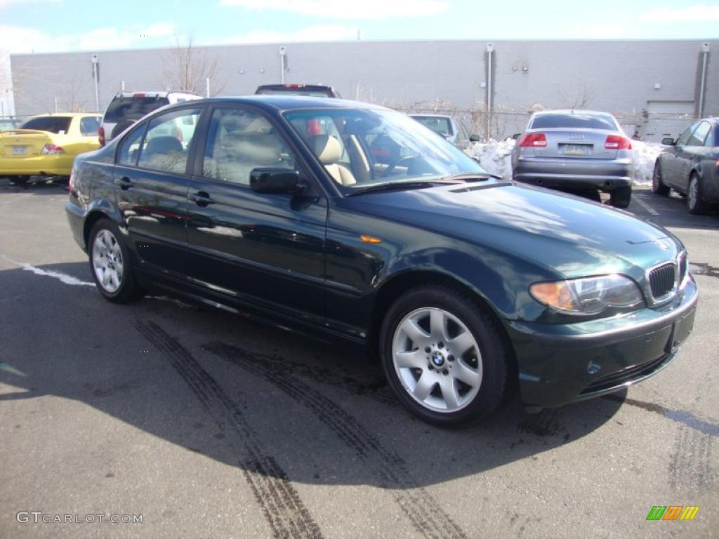 2004 3 Series 325i Sedan - Oxford Green Metallic / Sand photo #5