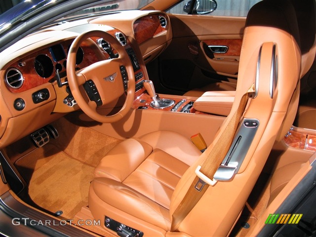 2005 Continental GT  - Dark Sapphire / Saddle photo #6