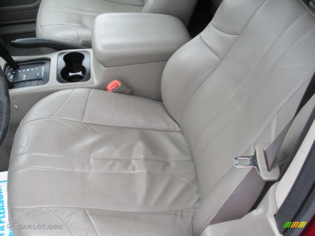 2004 Grand Cherokee Special Edition 4x4 - Inferno Red Pearl / Taupe photo #16