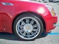 2009 Crystal Red Cadillac CTS Sedan  photo #11