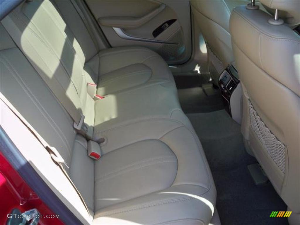 2009 CTS Sedan - Crystal Red / Cashmere/Cocoa photo #16