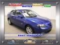 Aurora Blue Mica 2007 Mazda MAZDA3 s Sport Sedan