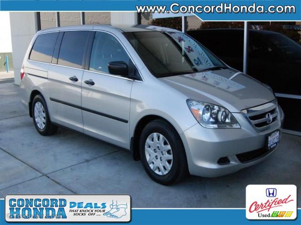 2007 Odyssey LX - Silver Pearl Metallic / Gray photo #1