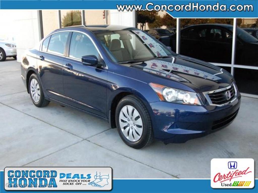 Royal Blue Pearl Honda Accord