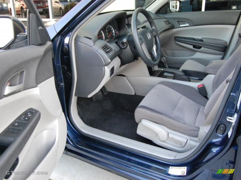 2008 Accord LX Sedan - Royal Blue Pearl / Gray photo #16