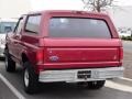 1995 Electric Current Red Pearl Ford Bronco XL 4x4  photo #4