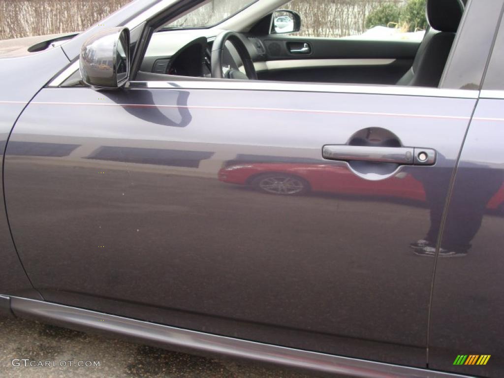 2008 G 35 x S Sedan - Blue Slate Metallic / Graphite photo #16