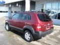 2007 Mesa Red Metallic Hyundai Tucson SE  photo #4