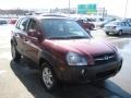 2007 Mesa Red Metallic Hyundai Tucson SE  photo #9