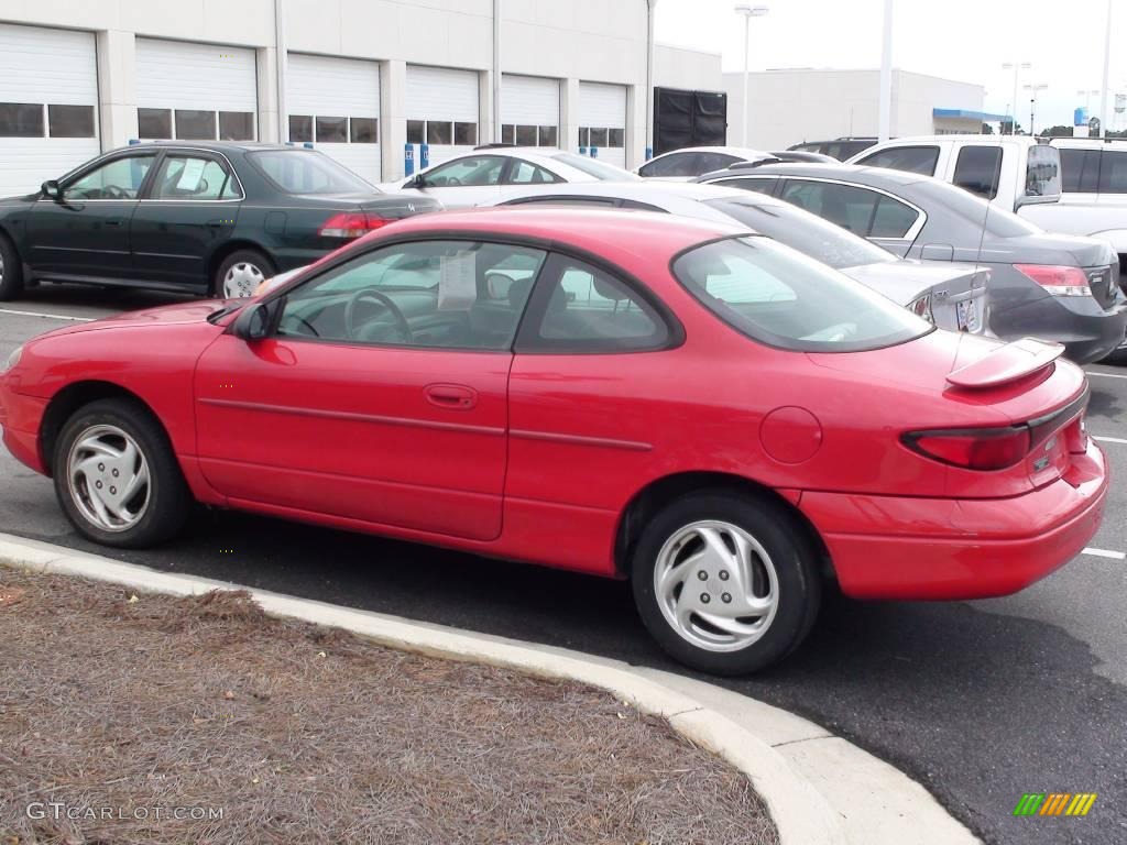 2002 Escort ZX2 Coupe - Bright Red / Dark Gray photo #5